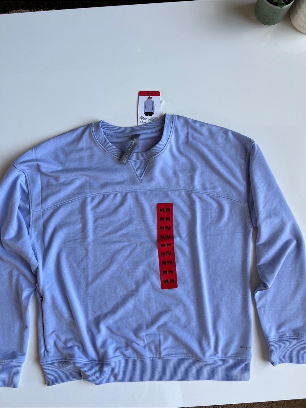 Mondetta Light Blue / Lavender Crewneck Sweatshirt